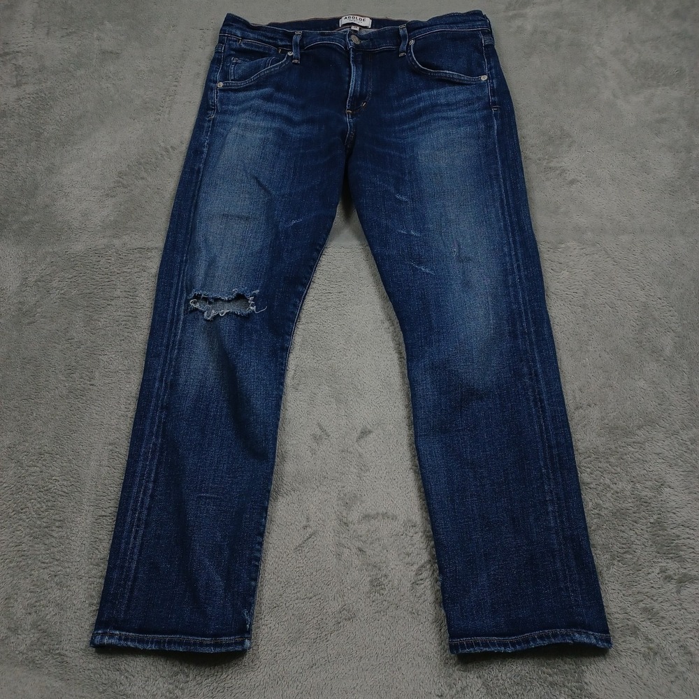 Agolde Jeans Womens 29 Blue Denim Isabel Boyfriend‎ Slim Fit Preppy